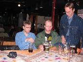 Timo1963, JiiPee72 and aplfi tasting some beer